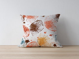 Aberto Design Funda de Cojín Multicolor 43 x 43 cm